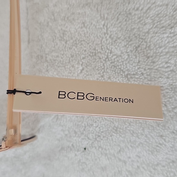 NWT BCBG Women's ALLURE 60mm Round Enamel Sunglasses Blush - Picture 8 of 10